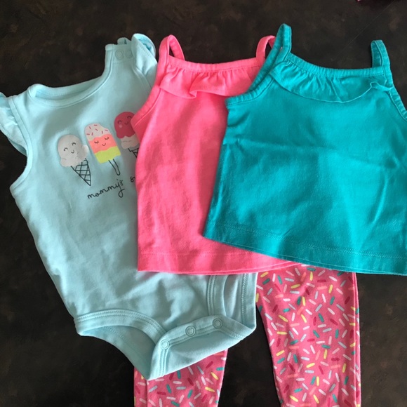 CARTERS Summer Bundle Size 3 month - Picture 1 of 3